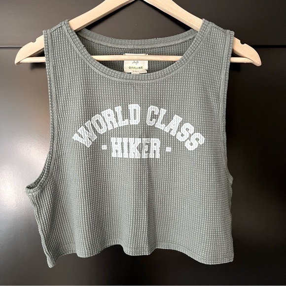 aerie Tops - NWT Aerie Offline cropped tank top size medium